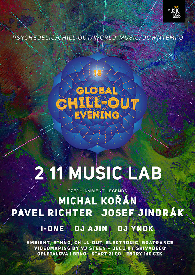 Global chill-out evening 18. - Czech ambient legends edition