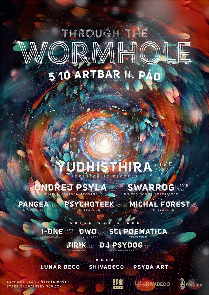 Through the Wormhole - psychedelic rave voyage