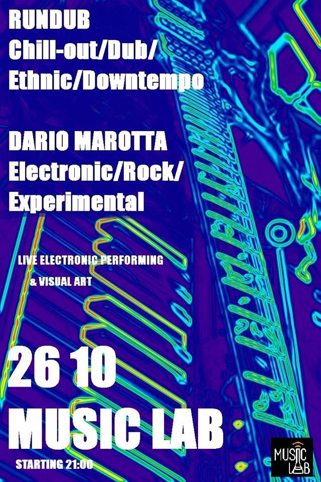 Rundub + Dario Marotta Live - Music Lab