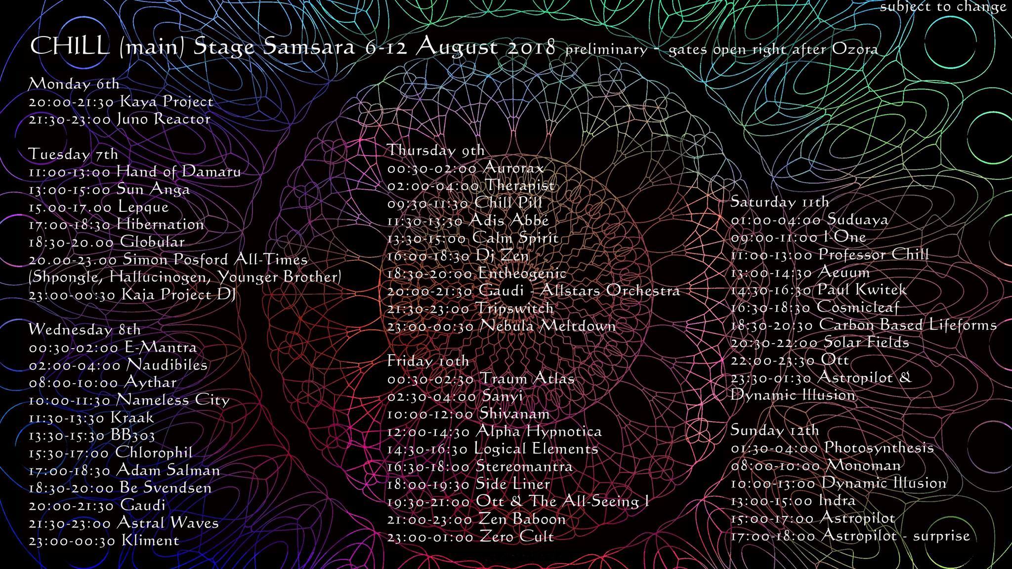 Shivanam Live concert and I-ONE Live set to Samsara festival (Hungaria)